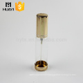 luxury aluminium cap 30ml glass tube perfume bottle